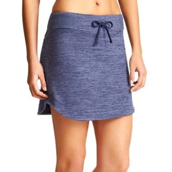 Athleta Dresses & Skirts - Athleta downplay blue knit athletic skirt size small